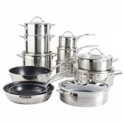ProCook Professional Stainless Steel - Batterie Set