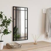 Prolenta Premium - Maison du'Monde - Miroir mural noir 30x60 cm rectangulaire fer