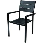 Salone Srl - fauteuil d'extérieur metalwood en acier