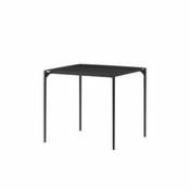 Table carrée Novo / 80 x 80 cm - Métal - AYTM noir