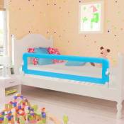 Vidaxl - Barrière de lit pour enfants 150x42 cm Bleu