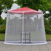 YUNSHAO Patio Parapluie Moustiquaire,Moustiquaire pour