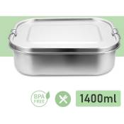 1400 ml boîte à lunch en acier inoxydable boîte à lunch en acier inoxydable boîte à lunch maternelle sans bpa - Tolletour