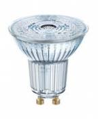 Ampoule LED GU10 Spot / PAR16 36° - 5,5W=50W (2700K, blanc chaud) - Dimmable - Osram transparent en verre