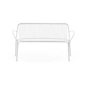 Canapé de jardin en acier blanc 121 cm Hiray - Kartell