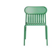Chaise de jardin en aluminium vert menthe Week end