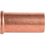 Douille cuivre droit - Pour écrou F 1/2' - Ø 16 mm