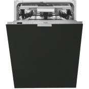 Façade pour lave-vaisselle tout intégrable Lovia noir Mat l 45 cm Type de façade: Porte avec poignée intégrée