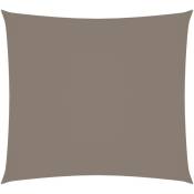 Helloshop26 - Voile toile d'ombrage parasol tissu oxford rectangulaire 2 x 2,5 m taupe - Or