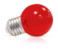 Miidex Lighting - Ampoule led E27 1W Couleur ® rouge - non-dimmable