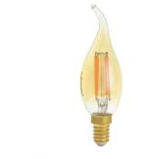 Optonica - Ampoule led E14 4W Verre doré équivalent