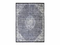 Persian - tapis extra-doux motif médaillon vintage bleu 120x170