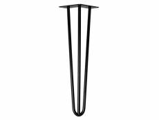 Pieds de table hairpin legs table 4x pieds en épingle à cheveux noir 60 cm table helloshop26 16_0000666
