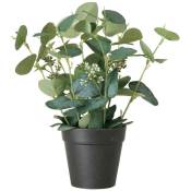 Plante artificielle sage, Eucalyptus dans un pot, 30