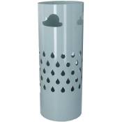 Porte-parapluie en métal bleu nuages rond cm ø19h49