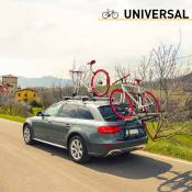 Porte-vélos universel pour hayon de voiture 2 vélos