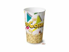 Pot pop-corn en carton 1390 ml - sdg - lot de 500 - - carton biodégradable1,39