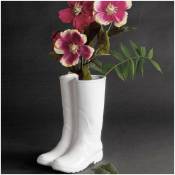 Seletti - Vase bottes rainboots Blanc Asymétrique - Blanc
