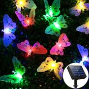 Solar String Lights Outdoor,12LED Multi-Colour Butterfly