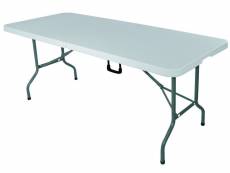 Table pliante blanche l 1840 mm - stalgast -