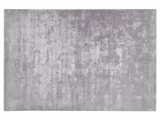 Tapis en viscose gris clair 200 x 300 cm gesi ii 245281
