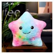 Xinuy - Led Star Oreiller Coussin Glowing Led Night