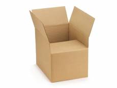 20 cartons d'emballage 31 x 21.5 x 8 cm - simple cannelure CAS14A-20