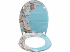 Abattant wc couvercle wc soft close.siège de toilette avec urée formol frein de chute fermeture
