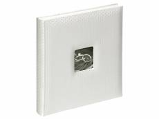 Album photos mariage personnalisable - walther "glamour" - blanc avec strass argent