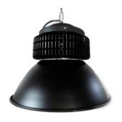 Cloche LED Industrielle 100W 120° NOIR - Blanc Neutre