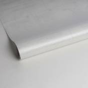 Film vitro-statique pour vitre Décoratif Ligne textile opaque 150 x 90cm Blanc - Blanc