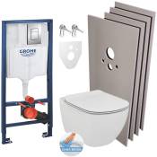 Grohe - Pack wc Bâti-support + Cuvette Ideal Standard