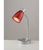 Lampe de table Arkimede Rouge 36 Cm