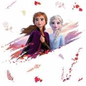 Stickers Elsa & Anna La Reine des Neiges 2 Disney - Bleu, Violet