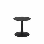 Table d'appoint Soft / Ø 41 x H 40 cm - Stratifié - Muuto noir en bois