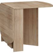 Table pliante homi mini 2 chêne sonoma 22-150 cm