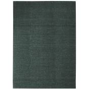 Thedecofactory - nude - Tapis en laine et coton vert foncé 120x170 - Vert