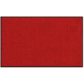 Use&wash - Tapis de Porte Paillasson d'entrée Joy Rouge 43 x 60 cm - Rouge