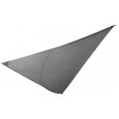 Voile d'ombrage triangle 5x5x5m Gris foncé