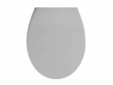 Abattant WC SAMOS coloris gris clair