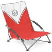Chaise basse de camping rouge - Volkswagen