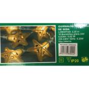 Faro 83004 - Guirlande luminaires 10 étoiles