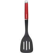 Kitchenaid - Spatule de Grille de Cuisine avec poignée ergonomique, noir et rouge.