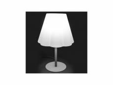 Lampe de table polymère blanche n°1 - caucase - l