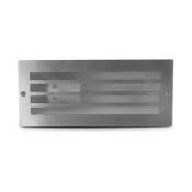 Miidex Lighting - Spot balise piton - E27 encastrable / grille Inox 304 ®