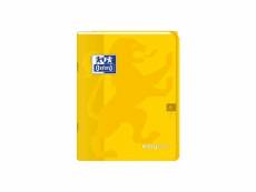 Oxford cahier easybook agrafé - 17 x 22 cm - 96p seyes - 90g - jaune