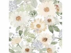 Papier peint auto-adhésif - motifs floraux charmes