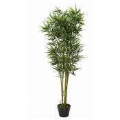 Plante Artificielle bambou 150cm Vert - Paris Prix