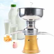 Séparateur de crème de lait Capacité 50 l/h Séparateur de crème de lait Séparateur de lait électrique pour convertir le lait cru en crème et en lait