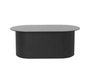 Table basse Podia / Coffre - 95 x 55 cm - Ferm Living noir en bois
